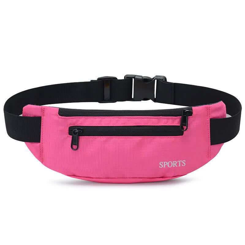 she户外运动跑步手机腰包女超薄男士时尚多功能超轻防水弹力隐形腰包