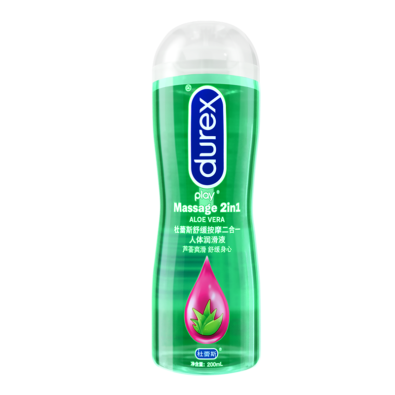 durex 杜蕾斯 芦荟滑滑液 200ml（赠超薄安全套）