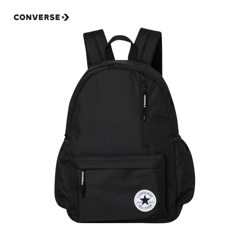 匡威（Converse）儿童书包新款双肩包经典款大容量男女童旅行学生潮牌包包成人通用 正黑色 M高性价比高么？