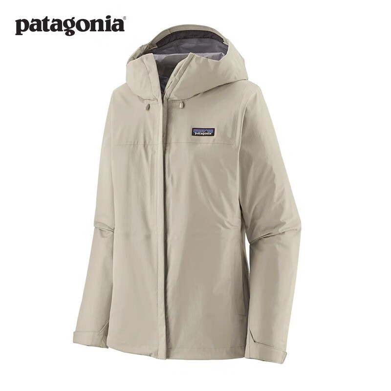巴塔哥尼亚（Patagonia）女士防风防水夹克3L硬壳连帽冲锋衣夹克 Torrentshell Jkt 85246 WLWT S