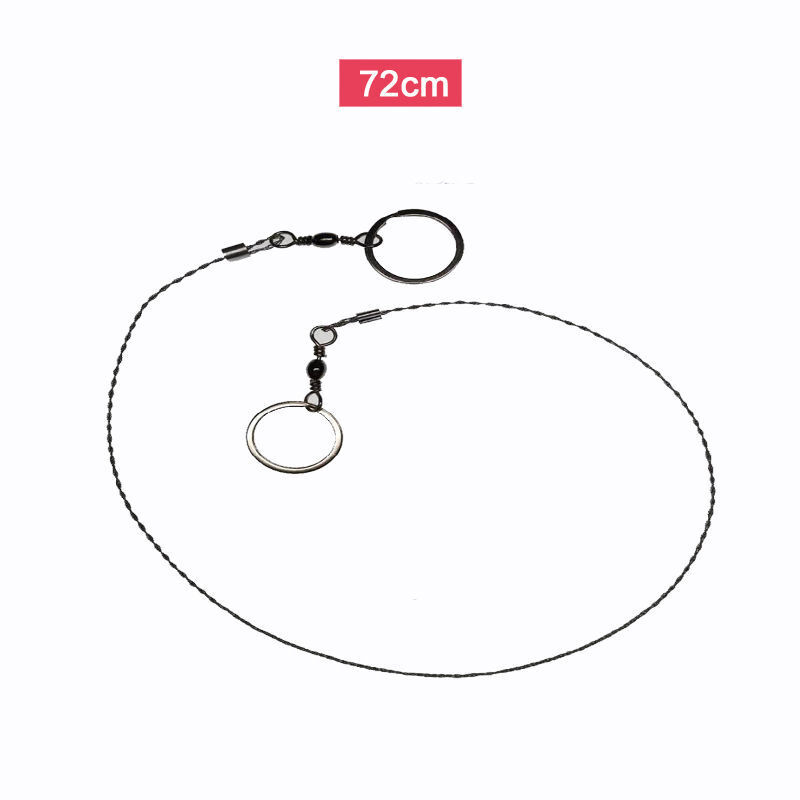 304不锈钢线据户外登山旅行野营用品防护救生装备求 不锈钢线据72厘米