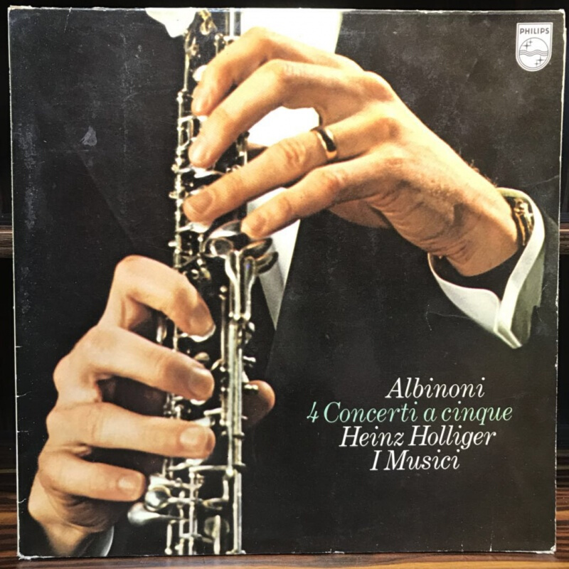 阿尔比诺尼 4首双簧管协奏曲 霍利格 i musici lp黑胶唱片