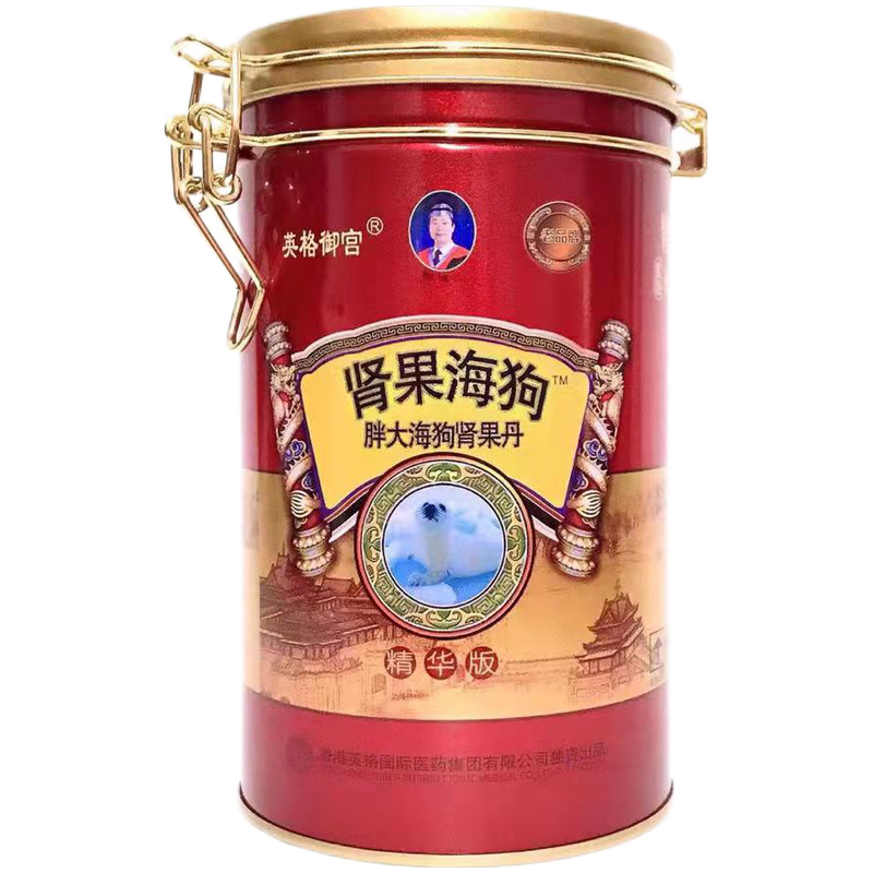 英格御宫肾果海狗胖大海狗肾果丹0.3g*6粒*20袋 1罐