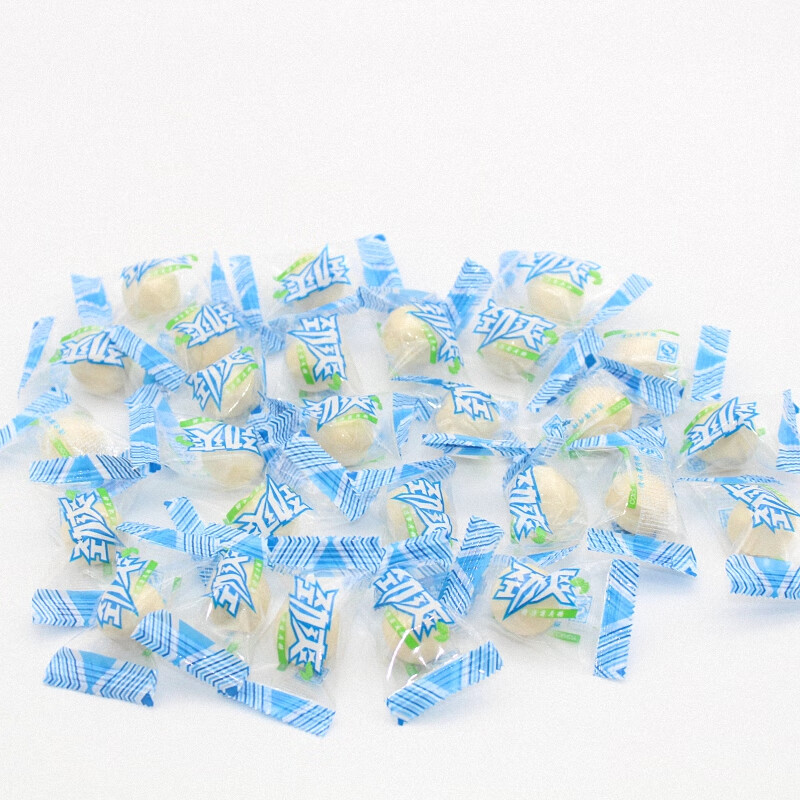 隽辰堂上选劲爽薄荷糖休闲清口糖果有个圈5斤散装老式圆球薄荷糖 强爽