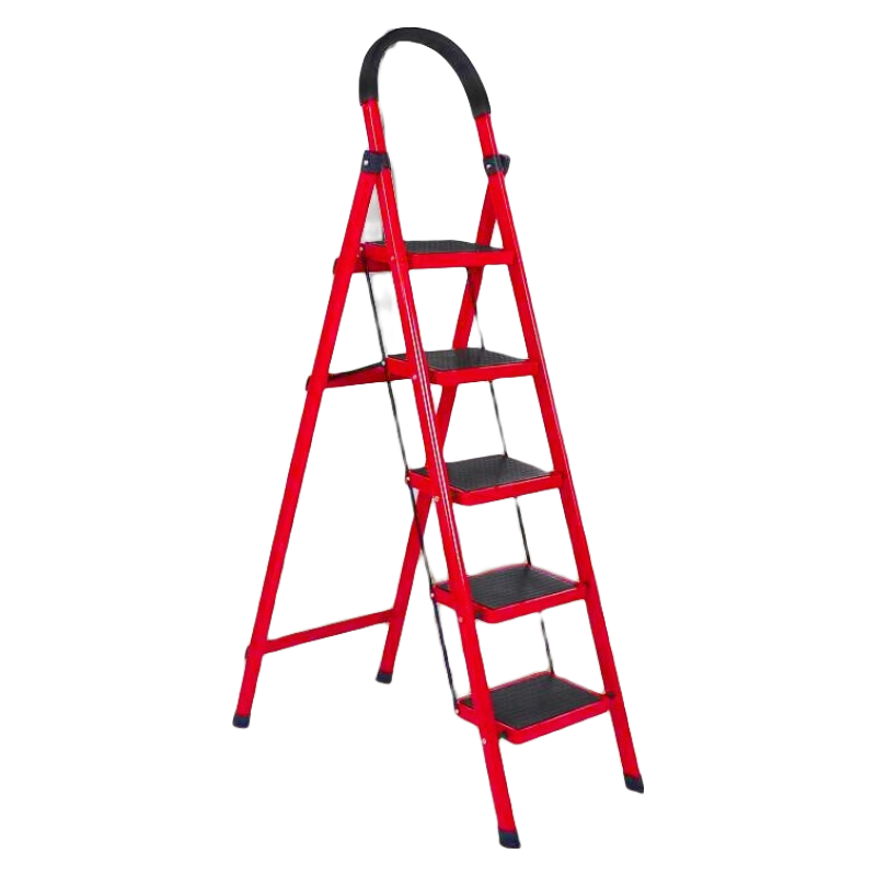 泉枫家用梯-N601-04红色5步梯价格走势、评测和购买建议