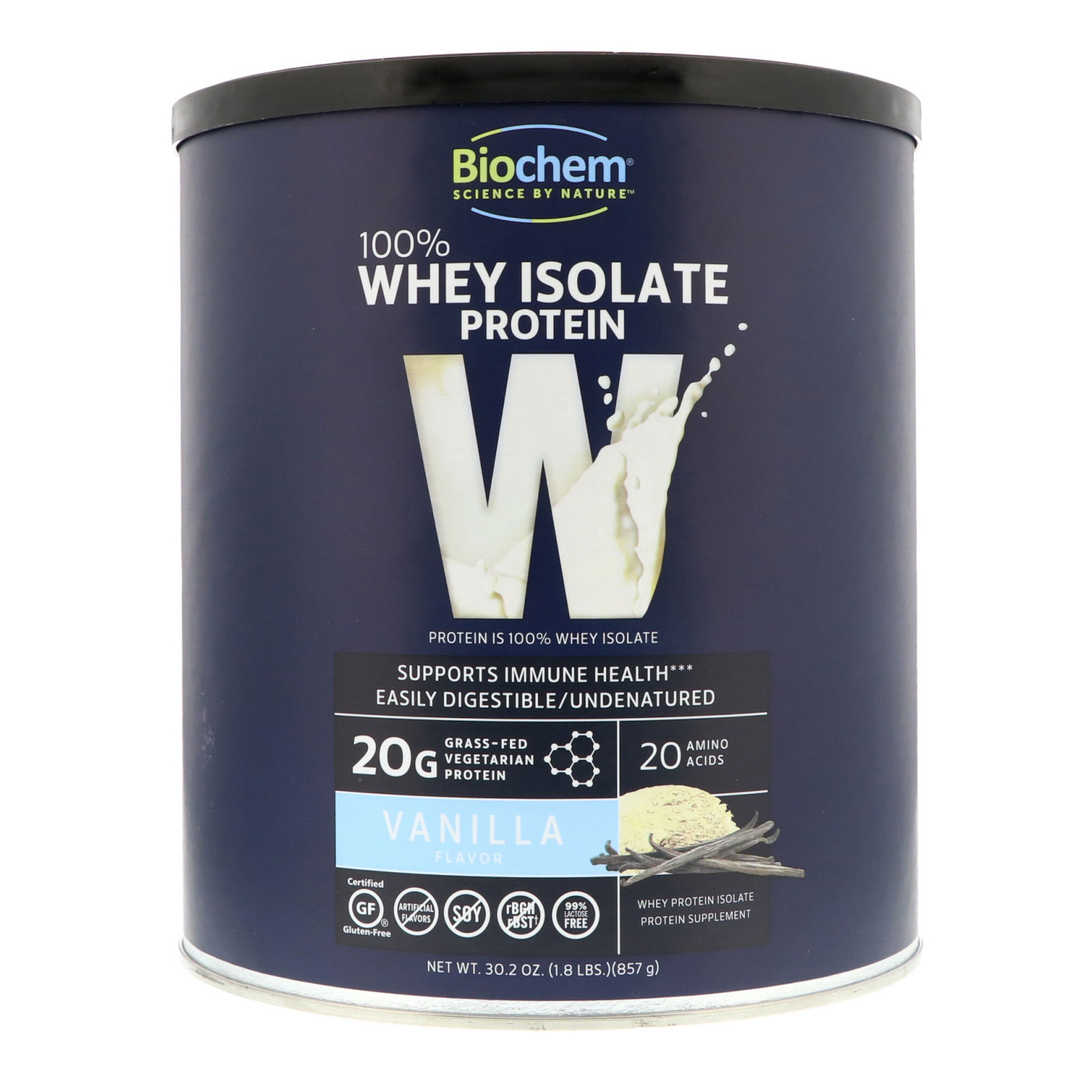 美国直邮biochem分离乳清蛋白粉 原味699克