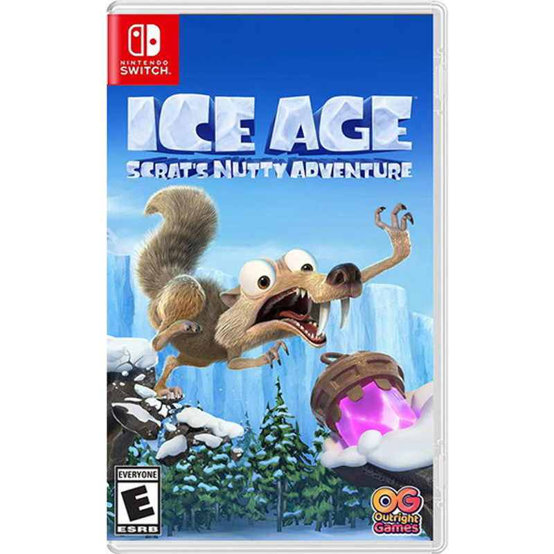 ns游戏卡海外版通用 switch游戏 冰河世纪 冰原历险记:鼠奎特的坚果