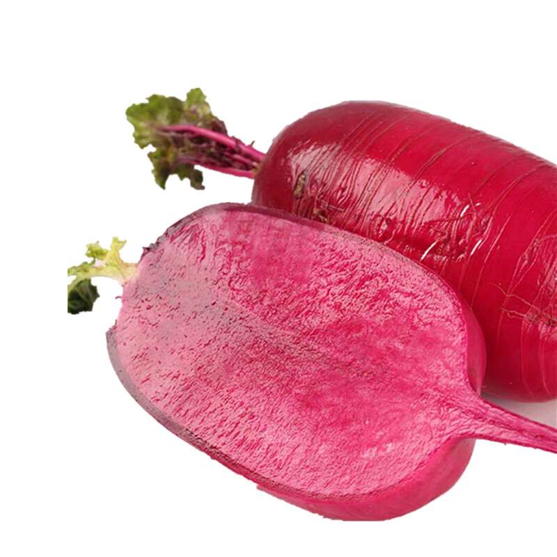 农大姐妹紫美人萝卜凤梨萝卜潍坊水果萝卜心里美萝卜胭脂萝卜脆甜微辣爽口 5斤