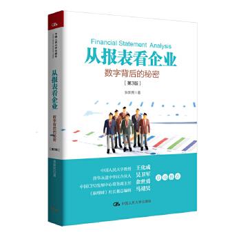 从报表看企业-数字背后的秘密- 张新民【正版】