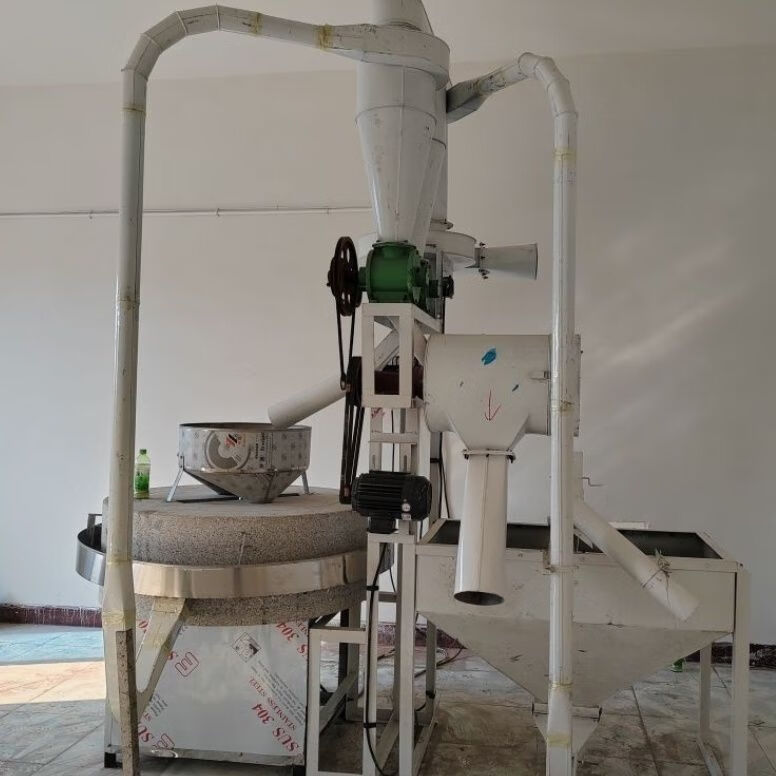 创京懿选大型商用小麦磨面机 石磨面粉机商用大型风运式小麦玉米五谷杂粮 其他型号定制