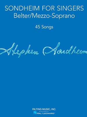 预订sondheim for singers: belter/mezzo-soprano