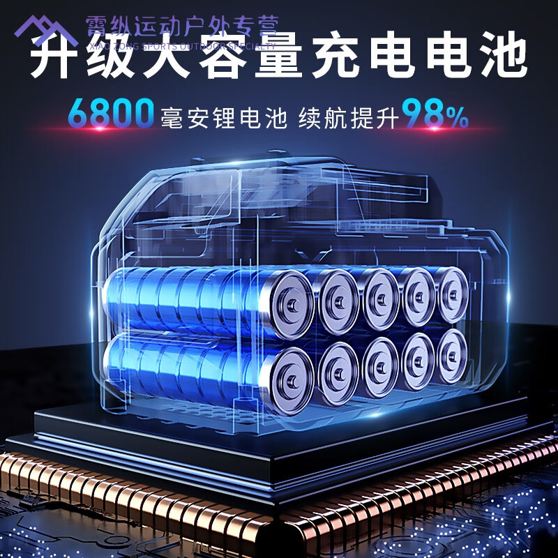 狮奥利兴指星笔大功率工程激光灯远射强光激光手电教练激光笔手电户外粗光 磨砂黑绿光/USB充电/挂绳