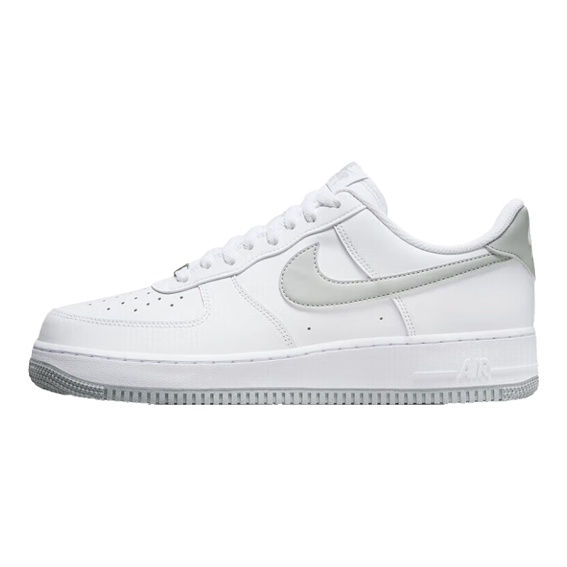 耐克NIKE缓震板鞋男空军一号 AIR FORCE 1运动鞋 FJ4146-100白灰40