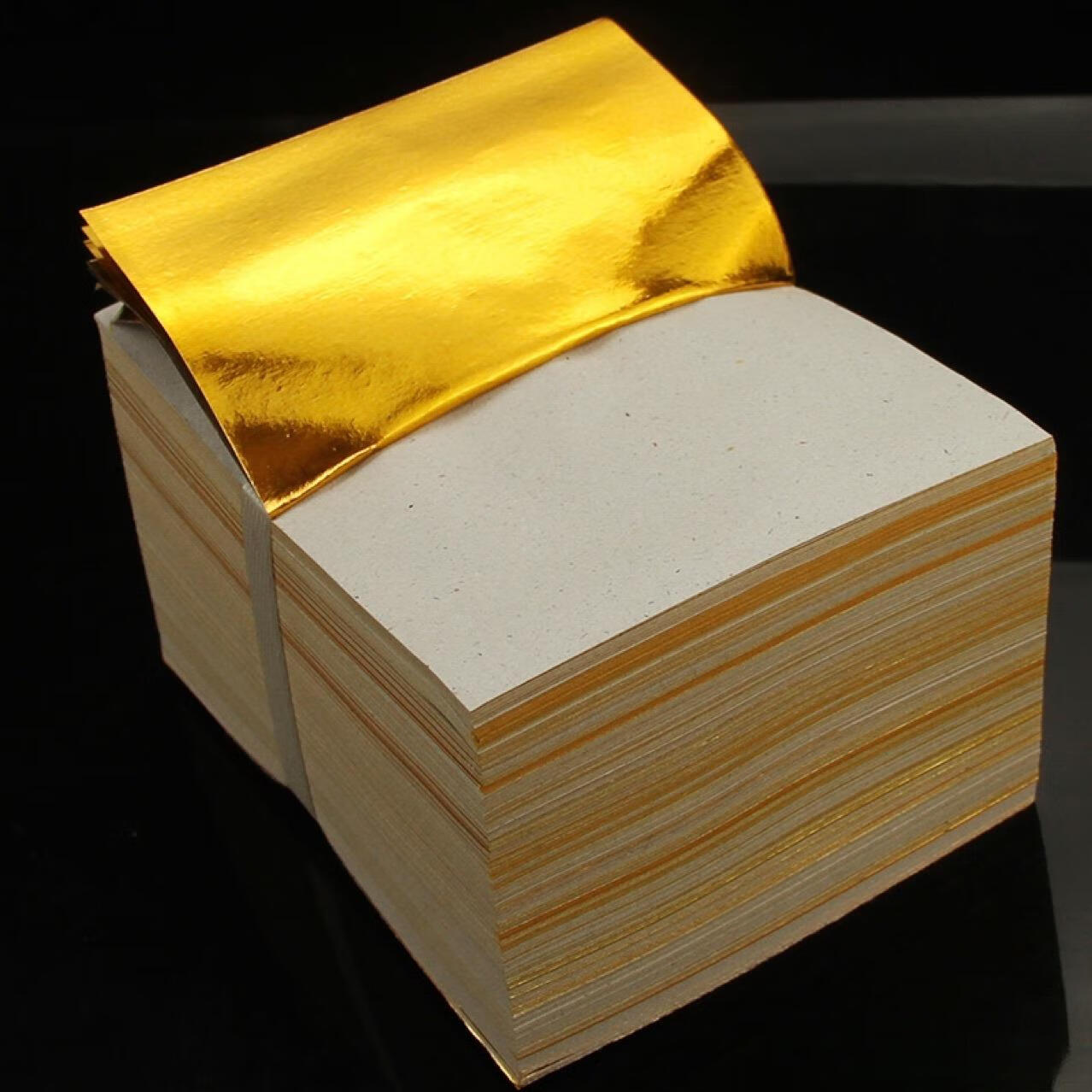 叠金元宝的纸金纸元宝纸锡箔纸金银纸烧纸折元宝纸高品质手工折纸