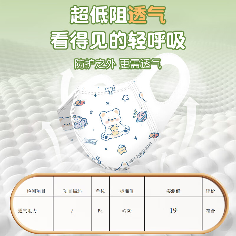 万宝绿 防护儿童口罩3D立体6-12岁透气一次性口罩宝宝婴儿6-12个月0-3岁小学生卡通独立包装 【2-4岁防护】女宝*萌宠混搭色 【30片体验装】*独立包装