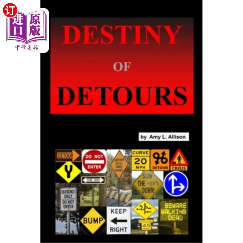 海外直订destiny of detours 弯路的命运