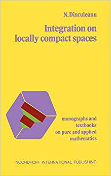 预订 integration on locally compact spaces