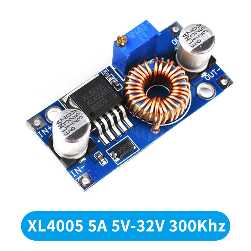 xl4005/4015可调降压电源模块 dc-dc稳压5~35v 恒流恒压5a 大电流 xl