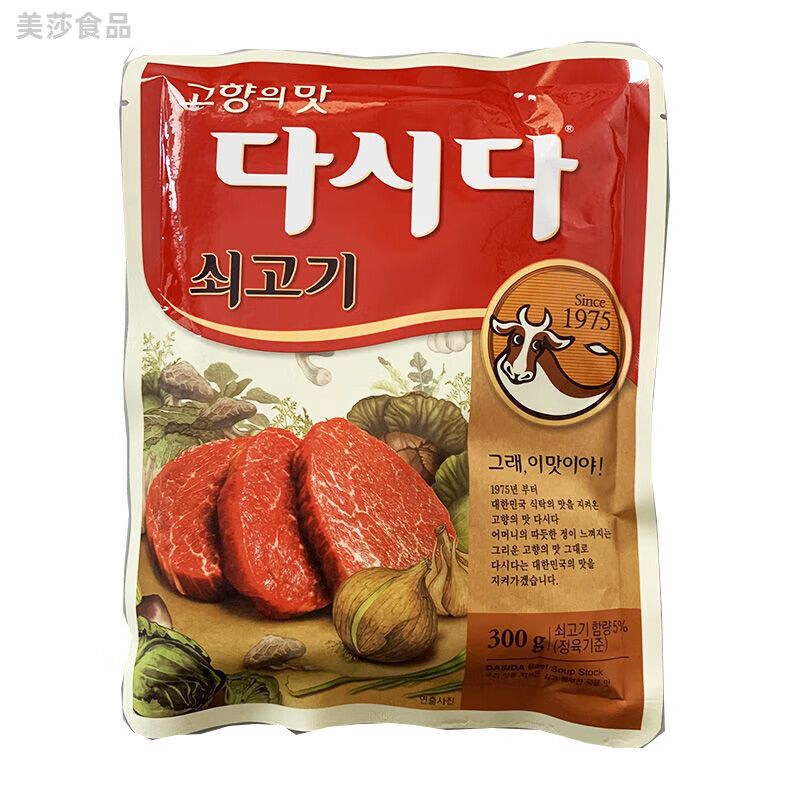 食芳溢纯韩国进口牛肉粉希杰调味料家用专用 大喜大牛肉粉 清净园牛肉粉 大喜大牛肉粉1000克