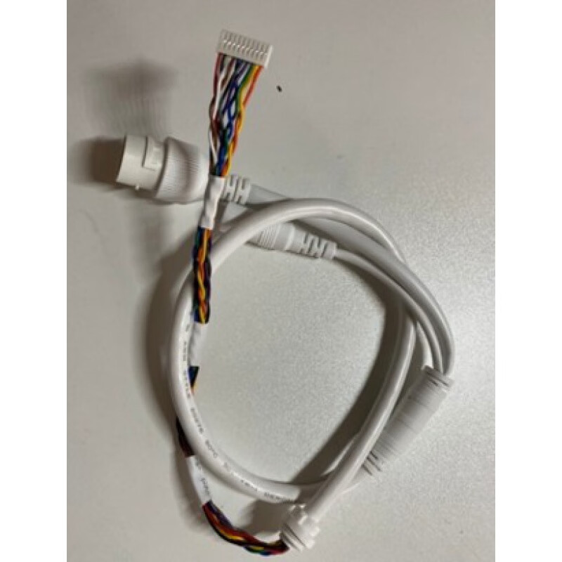 山头林村摄像头全新poe网络尾线10孔10芯 6芯 摄像机尾线 监控线 10孔