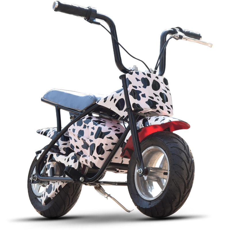 49cc迷你小摩托车小越野车手拉式启动小型车子娱乐专用 电动版小哈雷