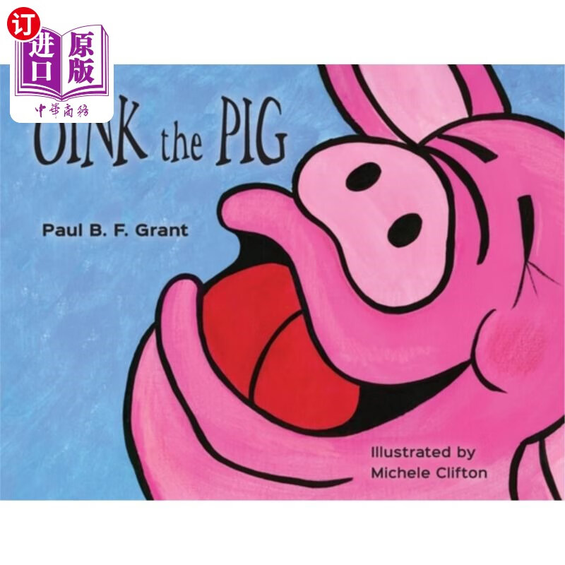 海外直订oink the pig 呼噜声猪