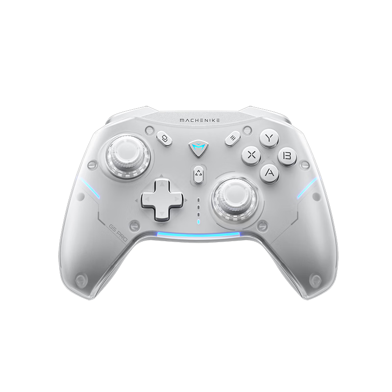 機械師（MACHENIKE）G5pro無(wú)線(xiàn)游戲手柄 switch pro藍牙ns手柄有線(xiàn) 電腦PC手機特斯拉手柄steam-白 