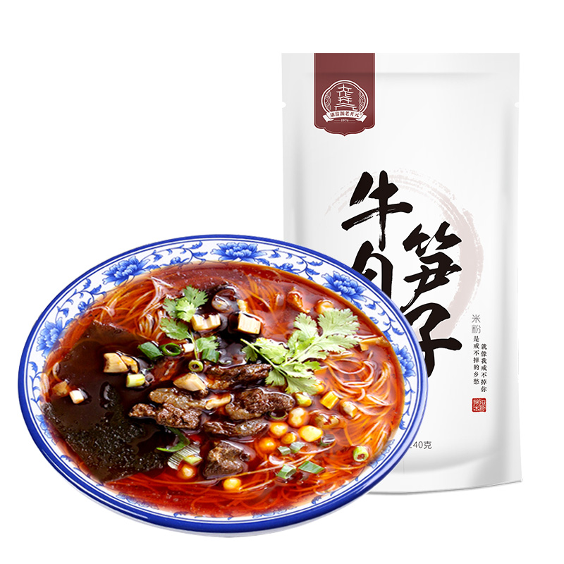 康富源老开元康富源老开元 正宗绵阳米粉中餐厅四川特产240g*1袋方便
