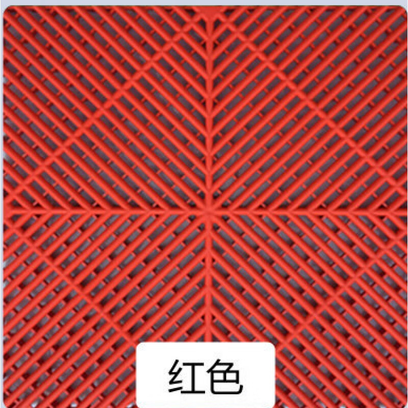 8公分厚防盗窗网阳台垫板网防护栏防坠落防掉板塑料阳台防护网 红色