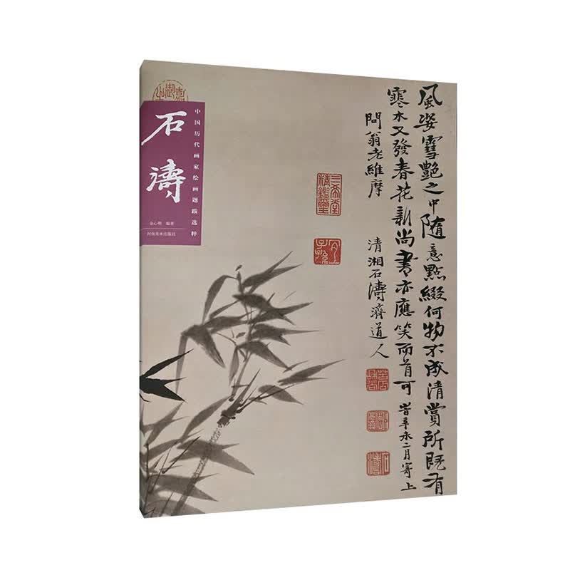 中国历代画家绘画题跋选粹:石涛 书籍