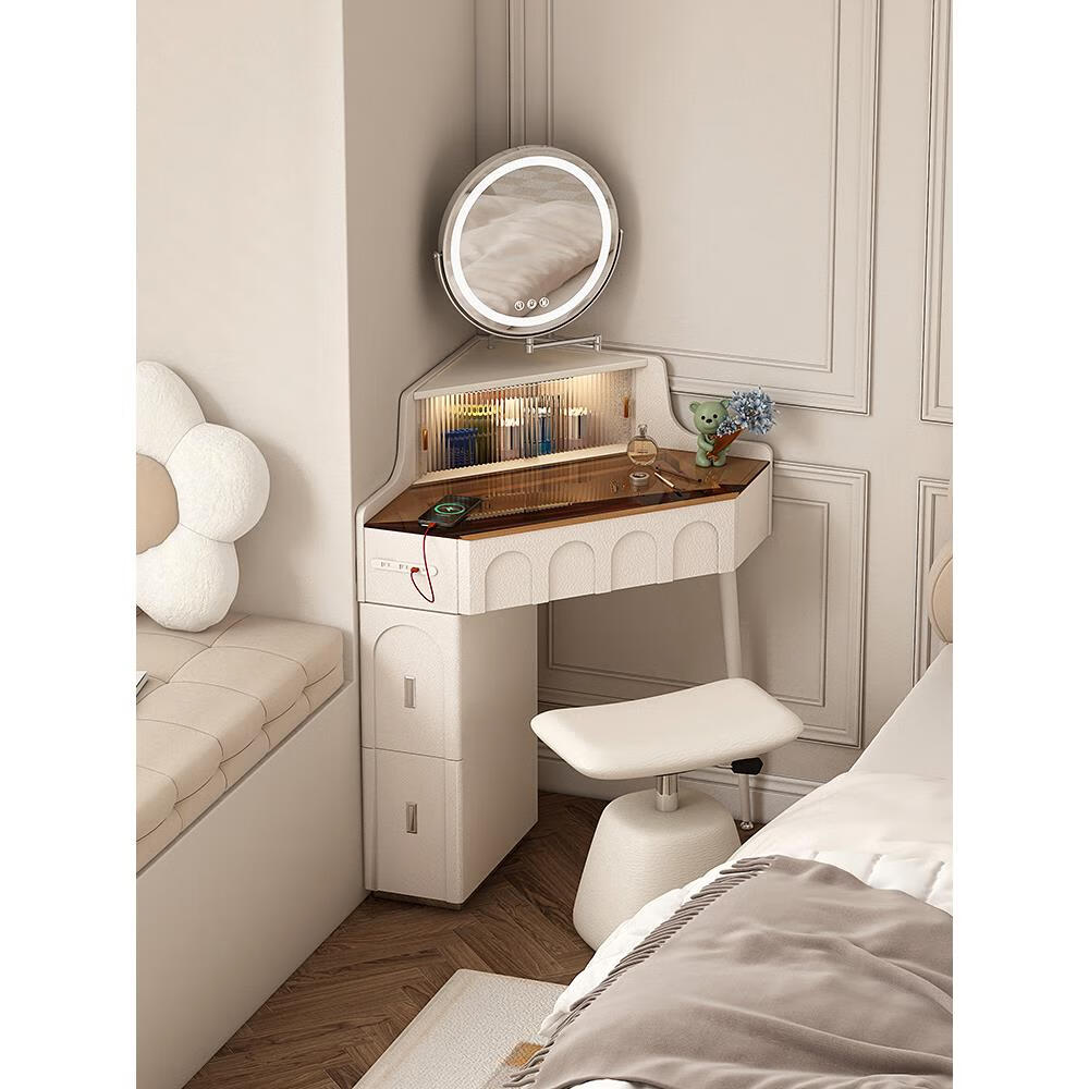 琛玥卧室转角梳妆台卧室化妆梳妆台小户型拐角梳妆台小户型拐角梳妆台