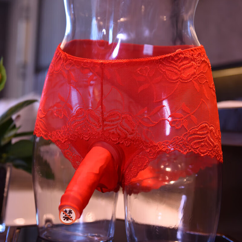 红色 l码枪弹分离硅胶开口