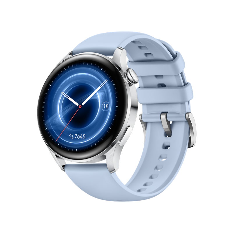 618预售huaweiwatch3智能手表鸿蒙harmonyos活力款星河蓝表带