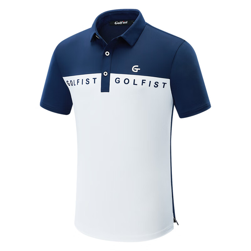 蔻玥高尔夫短袖男夏季透气速干免烫 golft恤弹力舒适户外运动上衣