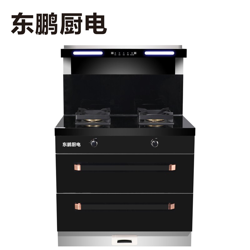 东鹏集成厨电 f2 集成灶 钢化玻璃 电子脉冲点火