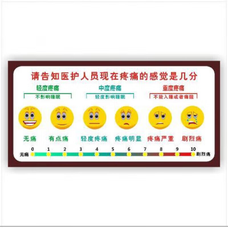 nrs疼痛评分标准表