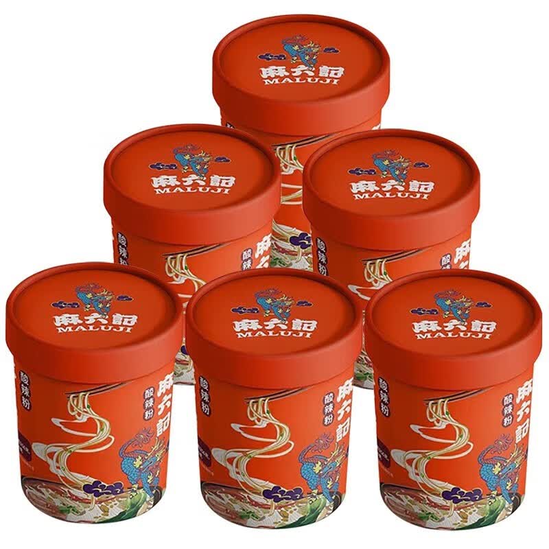 麻六记 酸辣粉四川红薯粉方便速食品休闲零食小吃 酸辣粉256g*6使用感如何?