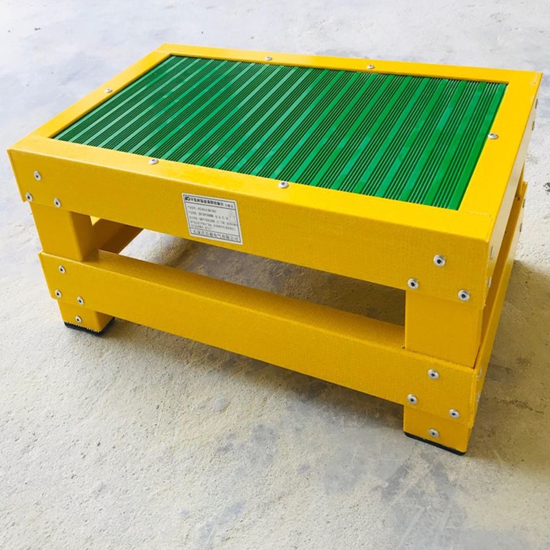 适配电力设备检修用绝缘台10kv绝缘凳单层检修站台钢环氧树脂绝缘 40