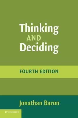 预订Thinking and Deciding