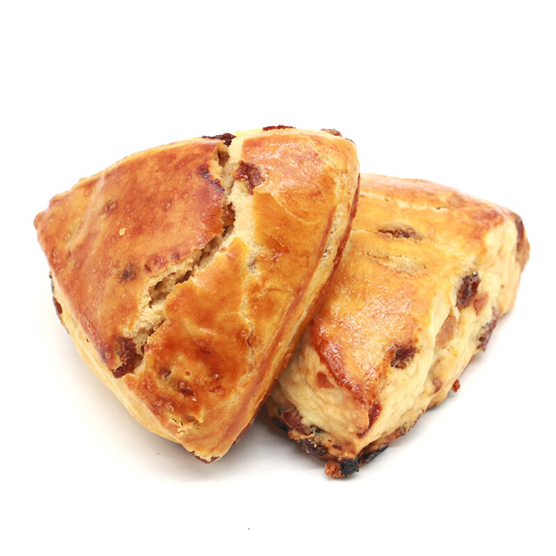 中粮香雪黄油葡萄干司康早餐代餐零食下午茶75g*6 葡萄干司康75g*6