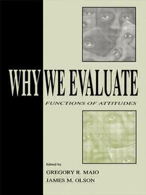 预订why we evaluate: functions of attitudes