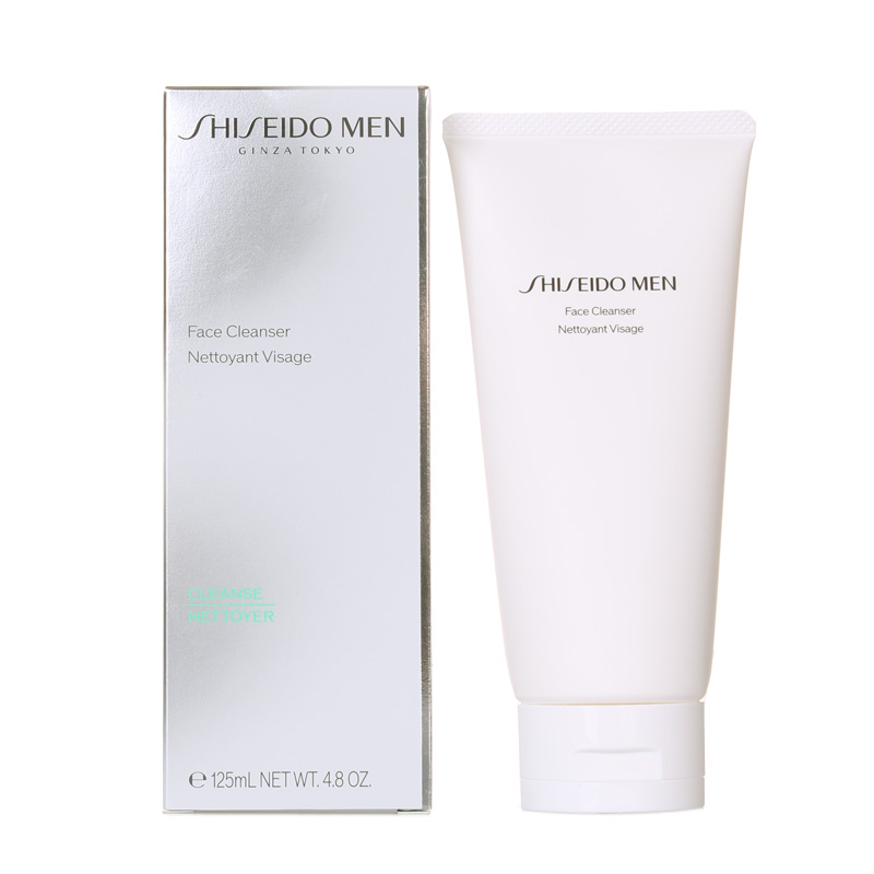 男士洗面奶护肤套装清爽水/滋润水/乳液/乳液 资生堂洗面奶125ml