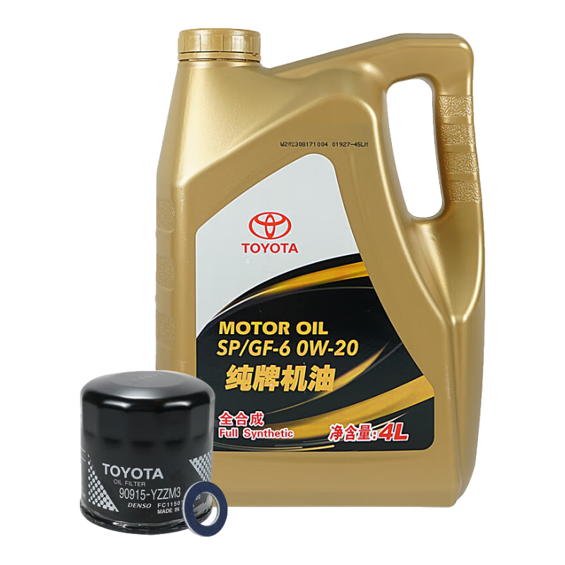 ���TOYOTA��һ��ԭ������SPȫ�ϳ�0W-20 4L������1.5L1.6L1.8L1.2T�����˵�Ȧ 610.74Ԫ��2��(��305.37Ԫ/��)