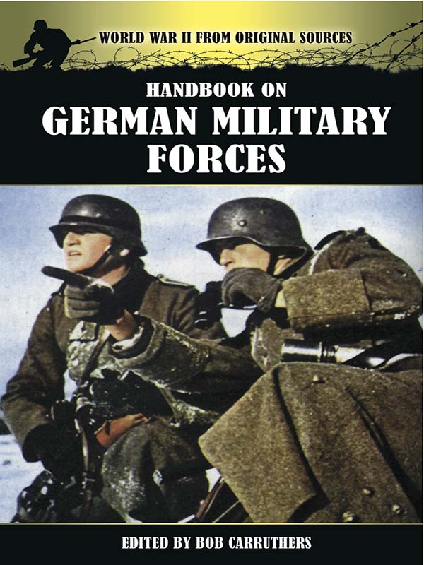 handbook on german military forces