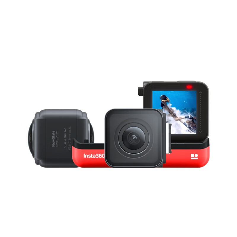 insta360 one r twin 全景相双镜头防抖360运动相机4k