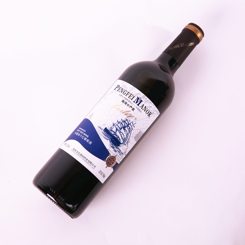 PENGFEI MANOR法国原酒进口红酒帆船赤霞珠干红葡萄酒 六支