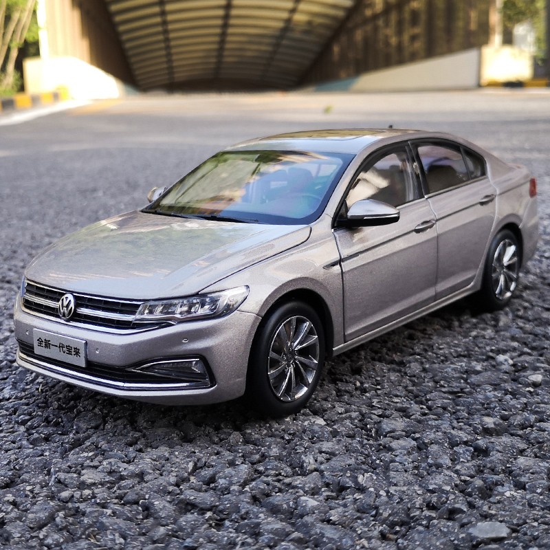 原厂 1:18 2019款 一汽 大众宝来 bora 轿车合金汽车模型车模收藏