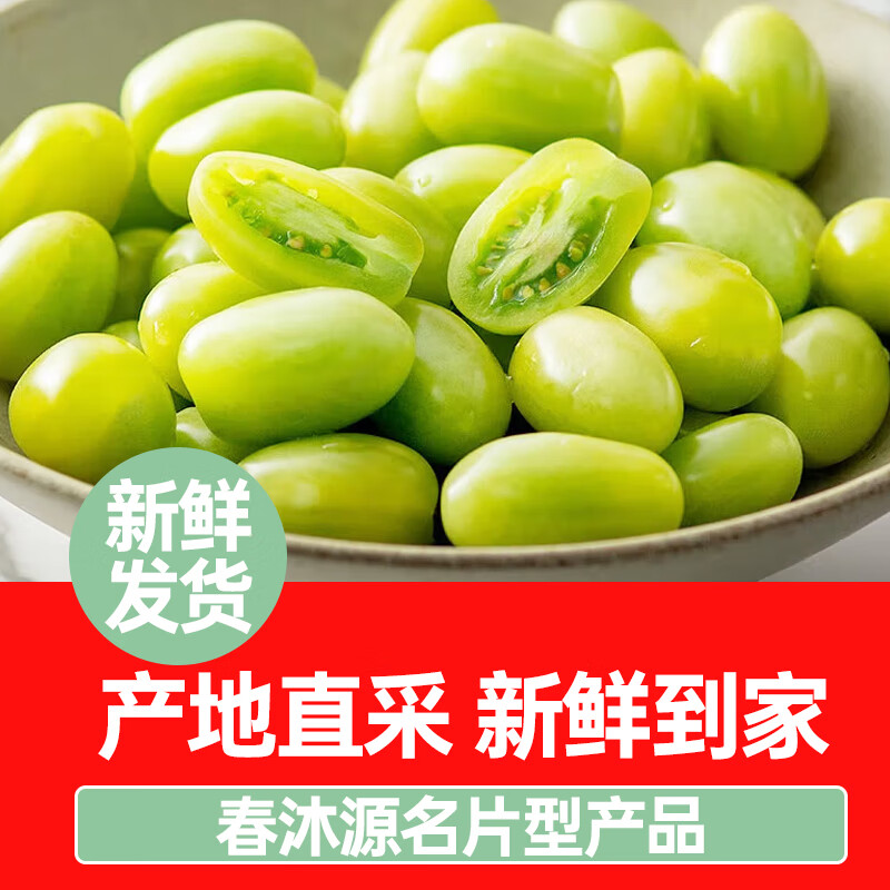 大理春沐源绿色樱桃小番茄生食礼盒脆甜多汁新鲜整箱串收新鲜 3斤装