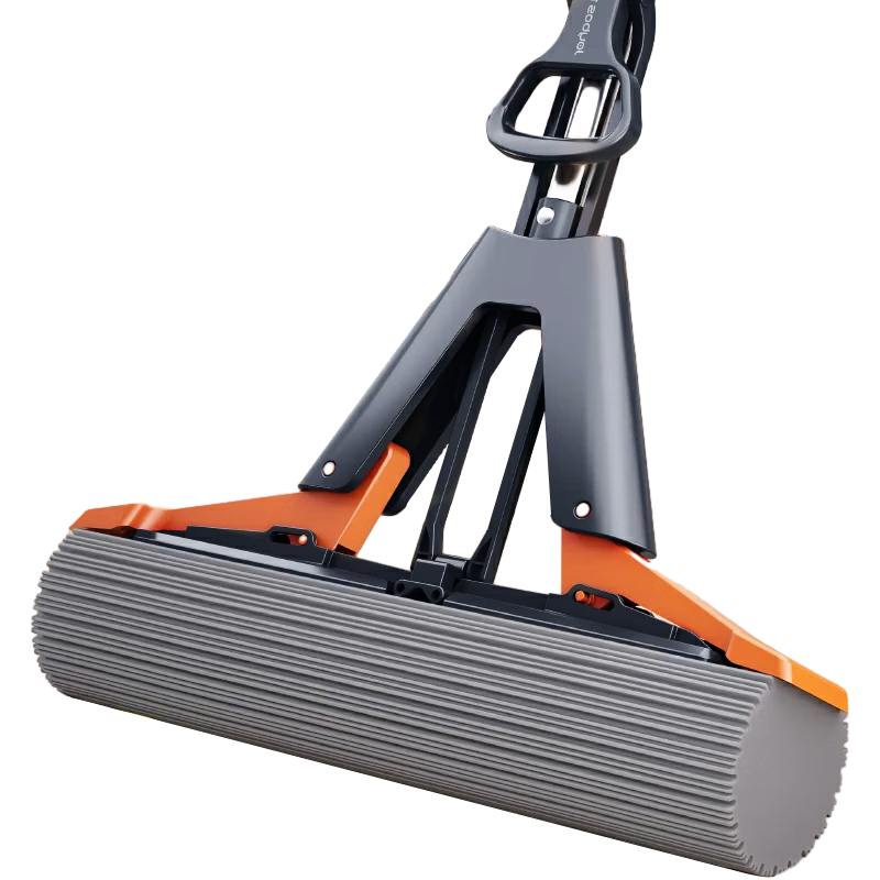 佳帮手海绵拖把38cm*2棉头免手洗二次挤水胶棉家用一拖净2025款拖地神器