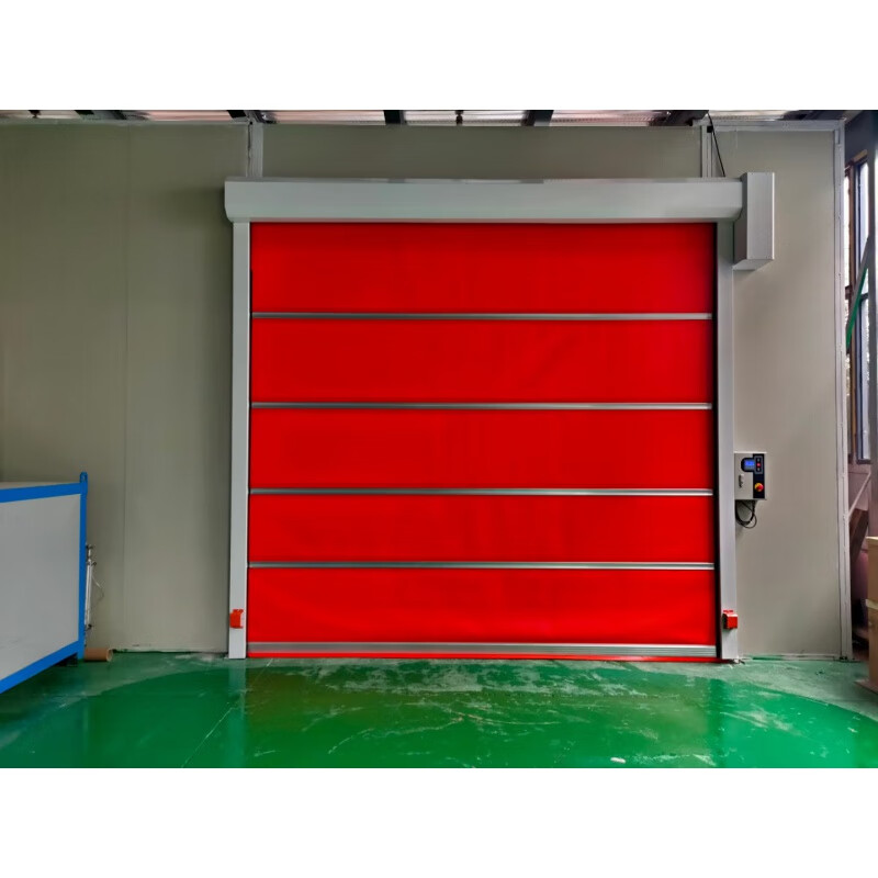 惠利得 pvc快速卷帘门自动感应升降门净化车间电动卷闸门室内提拉门
